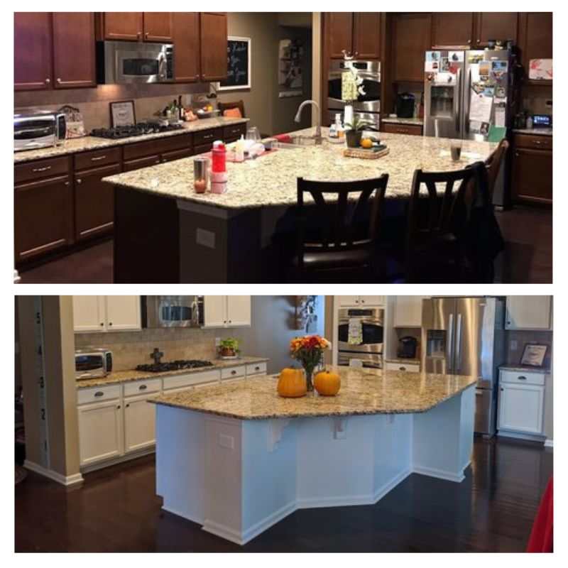 Before and After | Carolina Home Fine Finishes